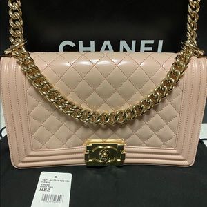 Authentic light pink Chanel bag